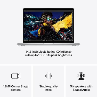 Apple MacBook Pro 14 inch Laptop Apple M4 chip Built for Apple