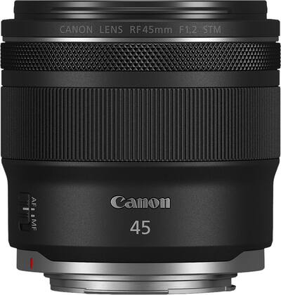 Canon RF45mm F1.2 STM Standard Prime Lens for EOS R Series Cameras