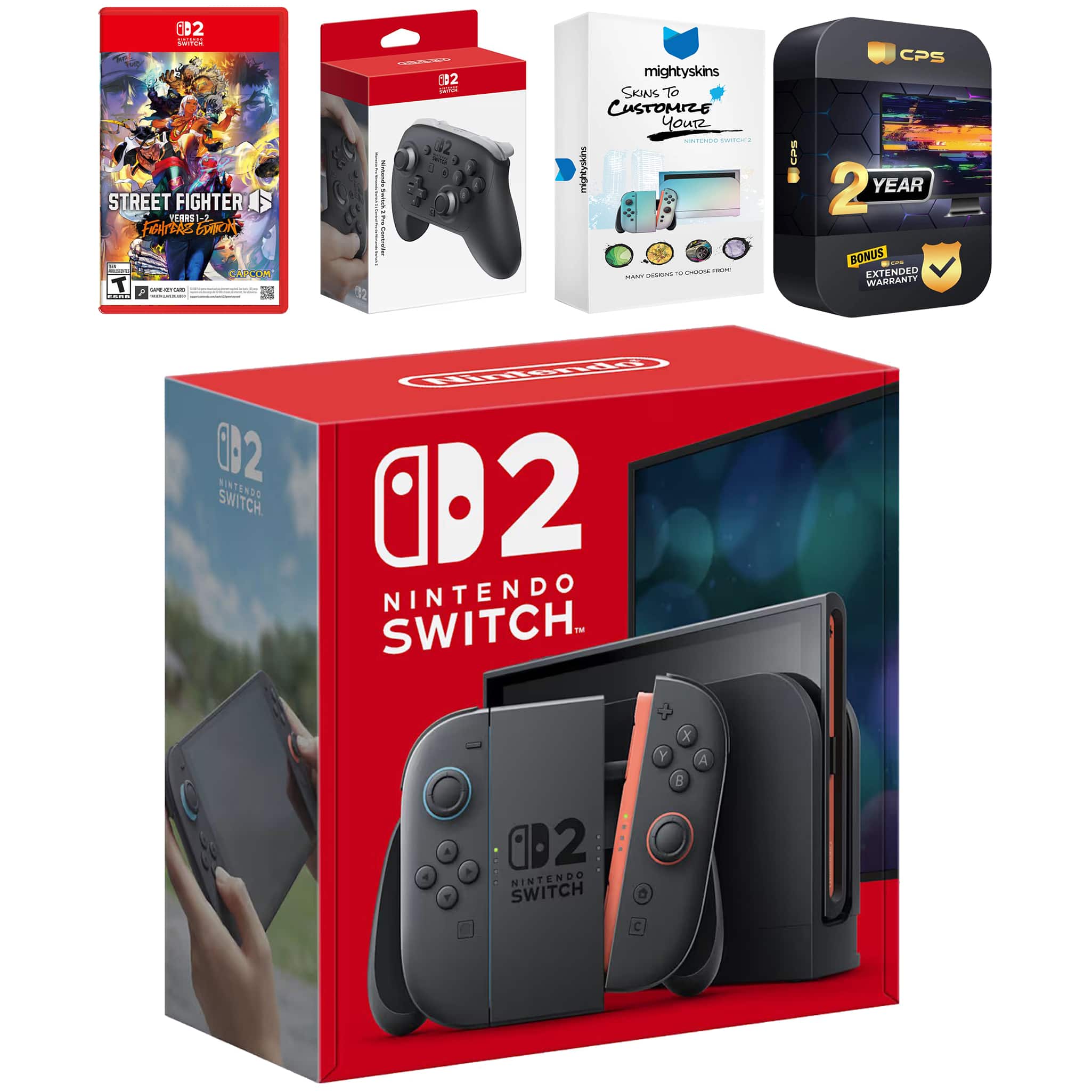 Switch 2 + Mario Kart World Bundle with Zelda Breath of the Wild