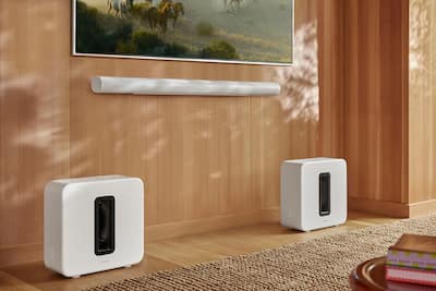 Sonos Sub 4 Wireless Subwoofer White SUBG4US1 - Open Box - Best Buy