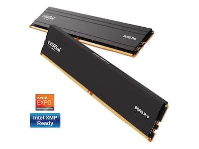 Crucial Pro 32GB (2 x 16GB) DDR5 6000 (PC5 48000) Desktop Memory