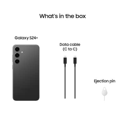 Samsung Galaxy S24+ 256GB (Unlocked) Onyx Black SM-S926UZKAXAA