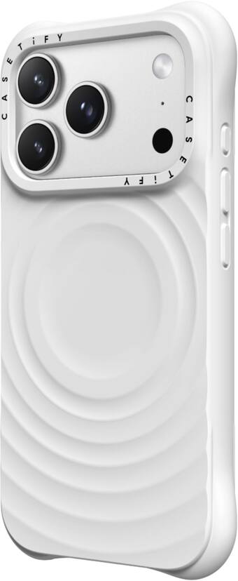 CASETiFY Apple iPhone 17 Pro Ripple Case White CTF-34739842