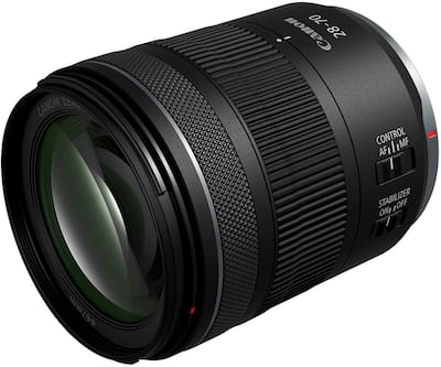 Canon RF28 70mm F2.8 IS STM Standard Zoom Lens for EOS R Series