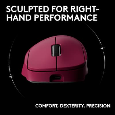 Logitech PRO X Superlight 2 DEX Lightweight Wireless Optical HERO