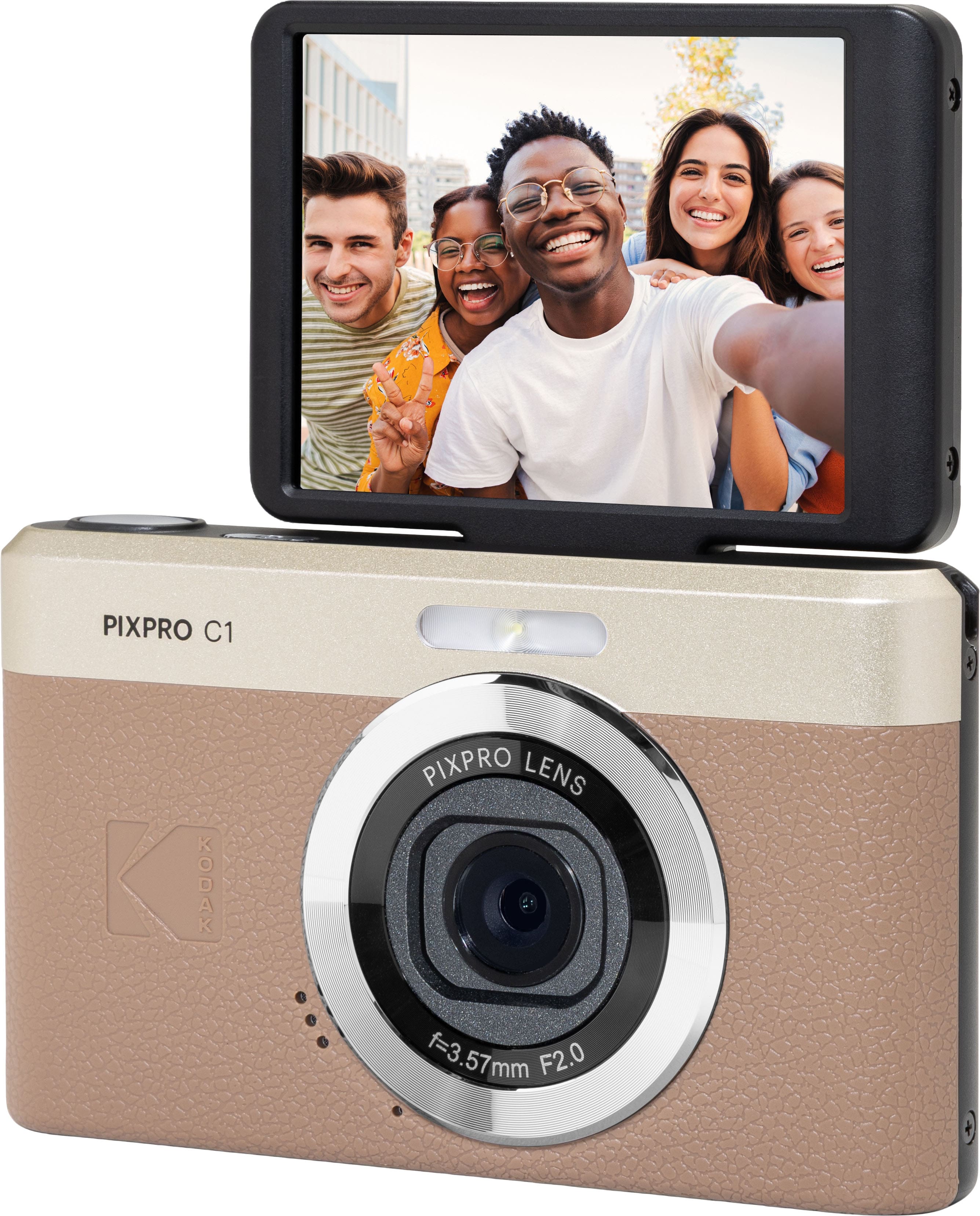 Kodak - PIXPRO C1 Digital Camera - Brown | eBay