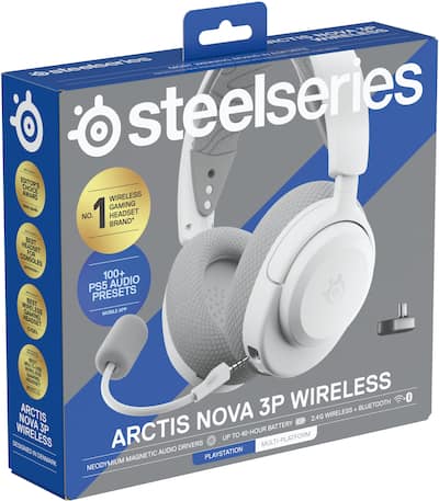 SteelSeries Arctis Nova 3P Wireless Gaming Headset for PlayStation