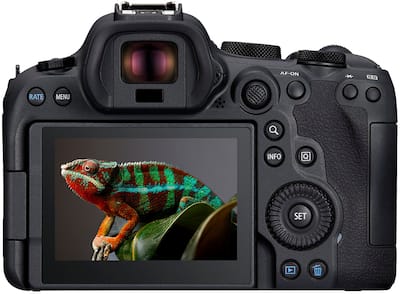 Canon EOS R6 Mark II Mirrorless Camera (Body Only) Black 5666C002