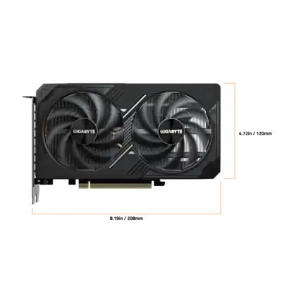 GIGABYTE GeForce RTX 5060Ti WINDFORCE MAX OC 16GB GDDR7 PCI
