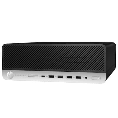 HP Refurbished Excellent ProDesk 600G5 SFF Desktop PC, Intel Core