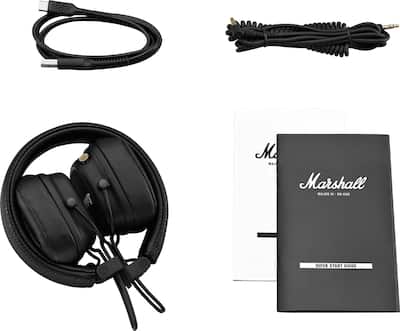 Marshall Major IV Wireless On Ear Bluetooth Headphones with