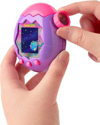 Bandai Tamagotchi Paradise Purple Sky Collectibles Multicolor