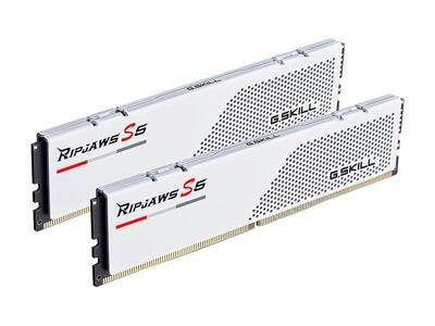 G.SKILL Ripjaws S5 32GB (2x16GB) DDR5 6000MHz PC5 48000 RAM White