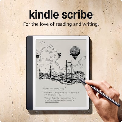 Amazon Kindle Scribe (16GB) 2024 Tungsten B0CZ9VFQ2P - Best Buy