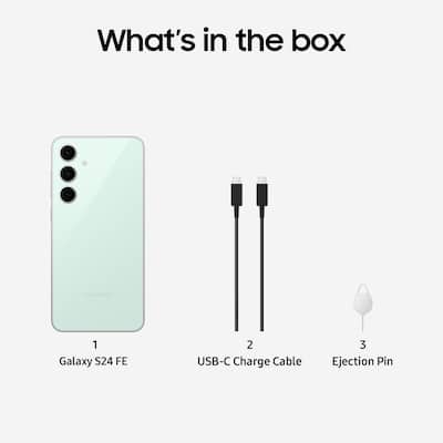 Samsung Galaxy S24 FE 128GB (Unlocked) Mint SM-S721ULGAXAA - Best Buy