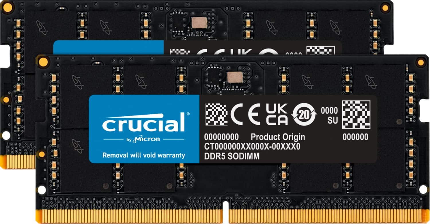 Customer Reviews: Crucial 32GB Kit (2x16GB) DDR5 5600MHz C46