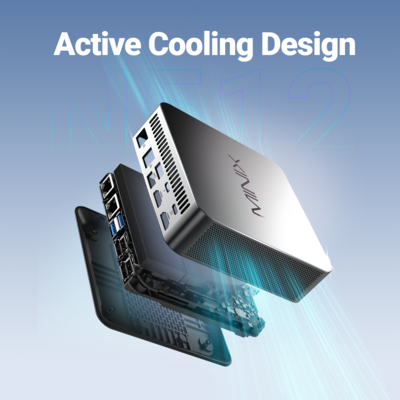 MINIX NGC N512 Mini PC, Intel Core i5 12600H, 16GB DDR5, 512GB M.2