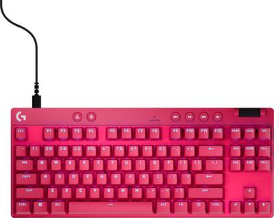 Logitech PRO X TKL RAPID Wired Hall Effect Gaming Keyboard with