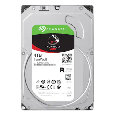 Seagate IronWolf ST4000VN006 4 TB Hard Drive 3.5