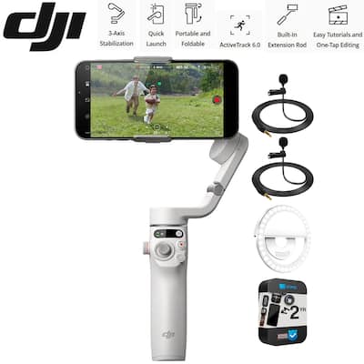 DJI Osmo Mobile 6 Smartphone Gimbal 3 Axis Stabilizer Gray + 2Yr