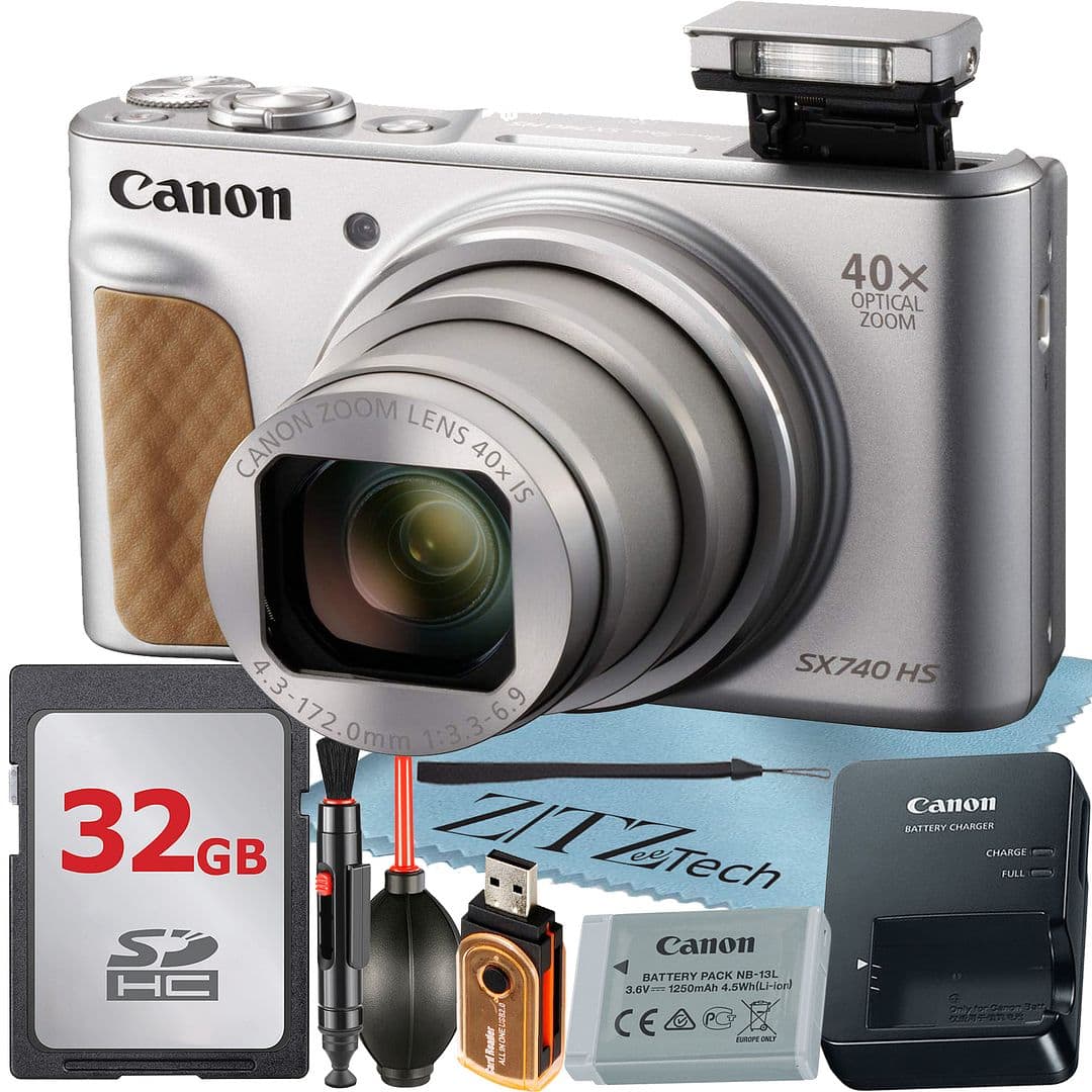 Canon PowerShot SX740 HS Digital Camera International Version