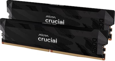 Crucial Pro Overclocking 32GB (2x16GB) DDR5 6400MHz C32 UDIMM