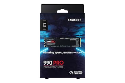 Samsung 990 PRO 2TB Internal SSD PCle Gen 4x4 NVMe MZ-V9P2T0B/AM