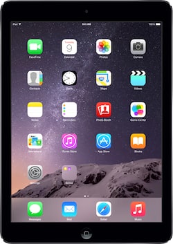 Apple iPad Air with Wi Fi 32GB Space Gray MD786LL/A - Best Buy
