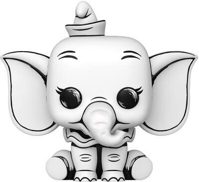 Funko POP! Disney: Sketched Dumbo COLLECTIBLES Multicolor