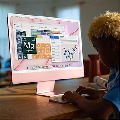 Apple Refurbished Excellent 2021 iMac with M1 Chip with 8 core CPU