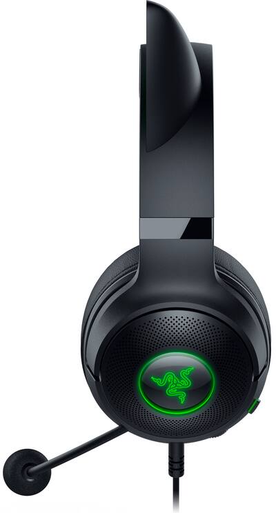 Razer Kraken Kitty V2 Wired Over the Ear Gaming Headset for PC