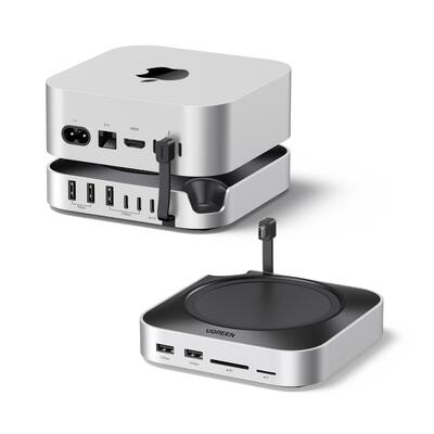 UGREEN 11 in 1 Dock & Stand for Mac mini M4/ M4 Pro with NVMe SSD