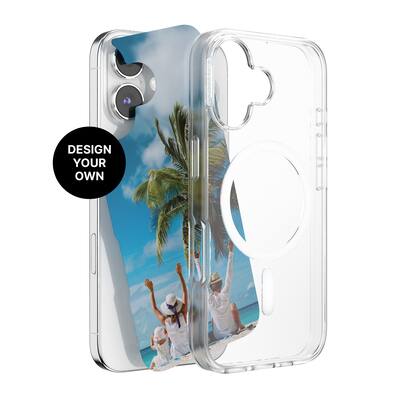 PopSockets MagSafe PopCase for iPhone 16 Case with Customizable