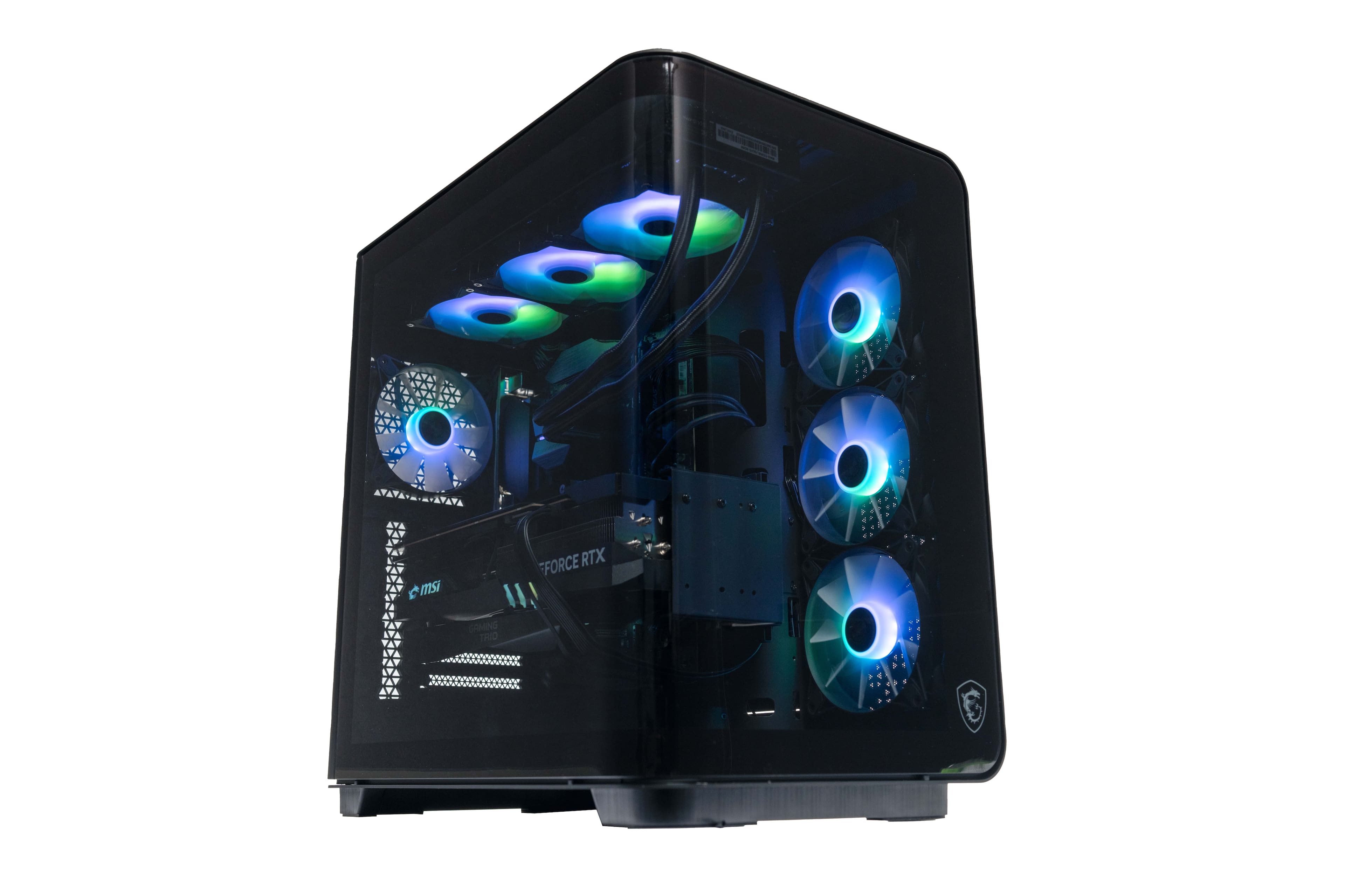 MSI Vision Elite ZS Gaming Desktop AMD R9 9950X3D 64GB Memory
