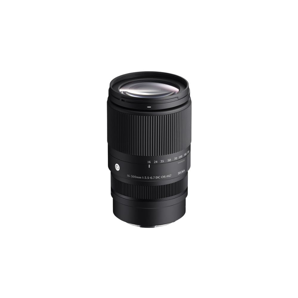 Sigma 16 300mm F3.5 6.7 DC OS Contemporary Lens Sony E Mount Black