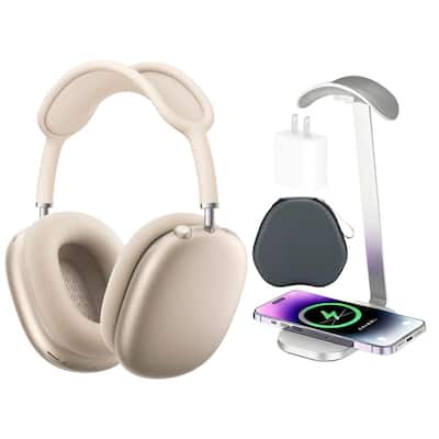 Apple AirPods Max (USB C) Starlight + Power Adapter, Headphone