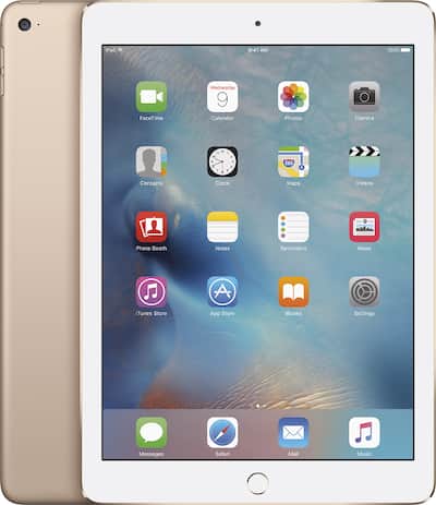 Apple Geek Squad Certified Refurbished iPad Air 2 Wi Fi 64GB Gold