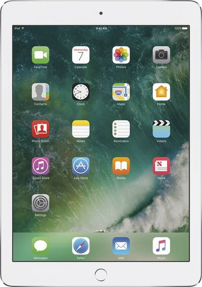 Apple iPad Air 2 Wi Fi 64GB Silver MGKM2LL/A - Best Buy