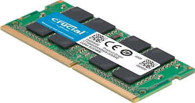 Crucial 64GB Kit (2x32GB) DDR4 3200MHz C22 SODIMM Laptop Memory