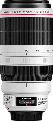Canon EF100 400mm F4.5 5.6L IS II USM Telephoto Zoom Lens for EOS