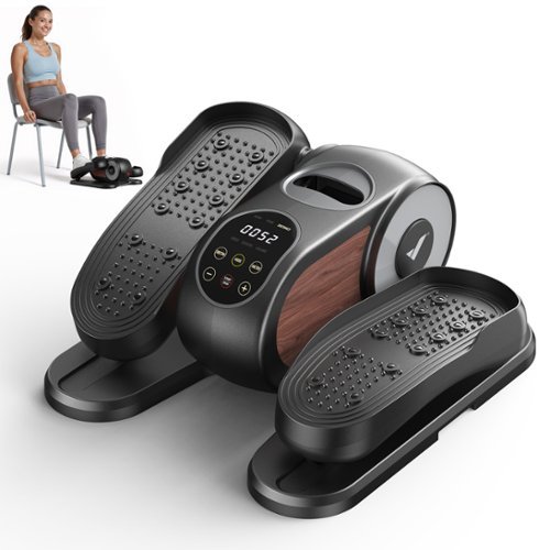 MERACH E32 Mini Under Desk Elliptical Trainer Machine, Remote