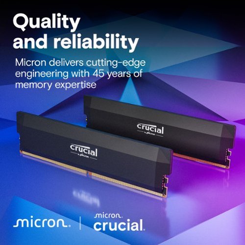 Crucial Pro OC Gaming 64GB (2x32GB) DDR5 6000MHz C40 UDIMM Intel