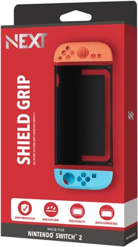 NEXT ShieldGrip For Nintendo Switch 2 Black NX-NS2QC - Open Box