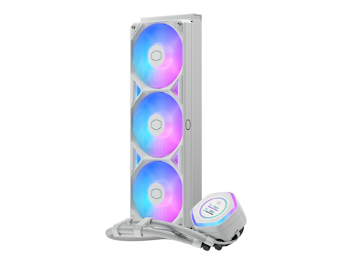 Cooler Master Atmos II 360 LCD AIO, Dual Pump, 400mm Tubing, ARGB