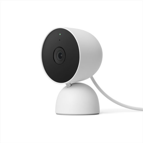 Google Nest Cam Indoor Wired Security Camera Snow GA01998-US