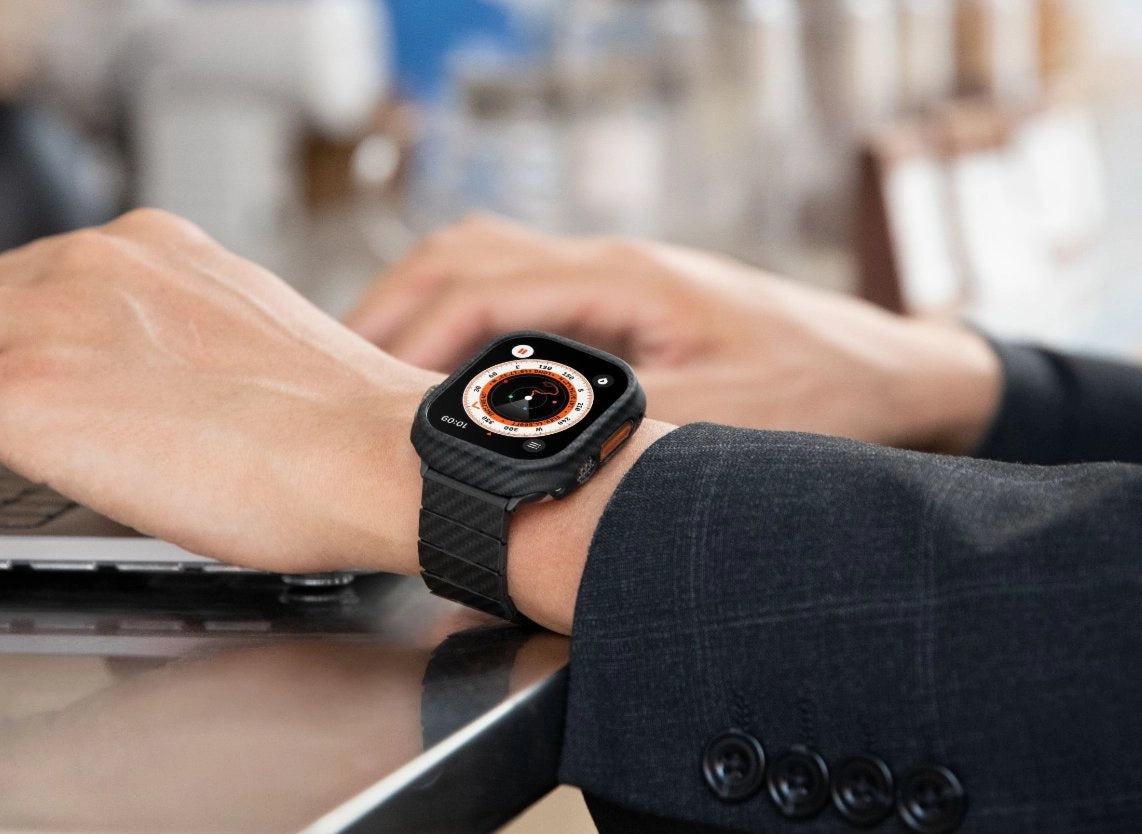 カーボンファイバー製アップル・ウォッチ・バンド – PITAKA Japan