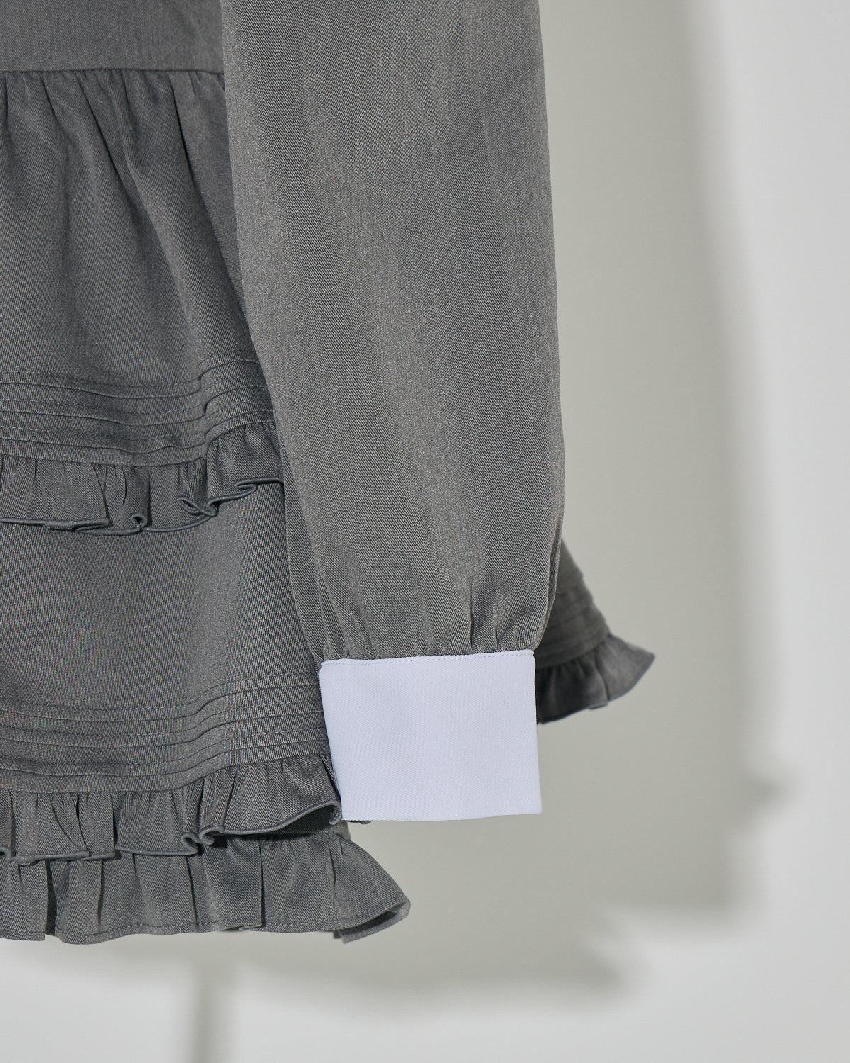 フリルリボン襟付きセットアップ – pium