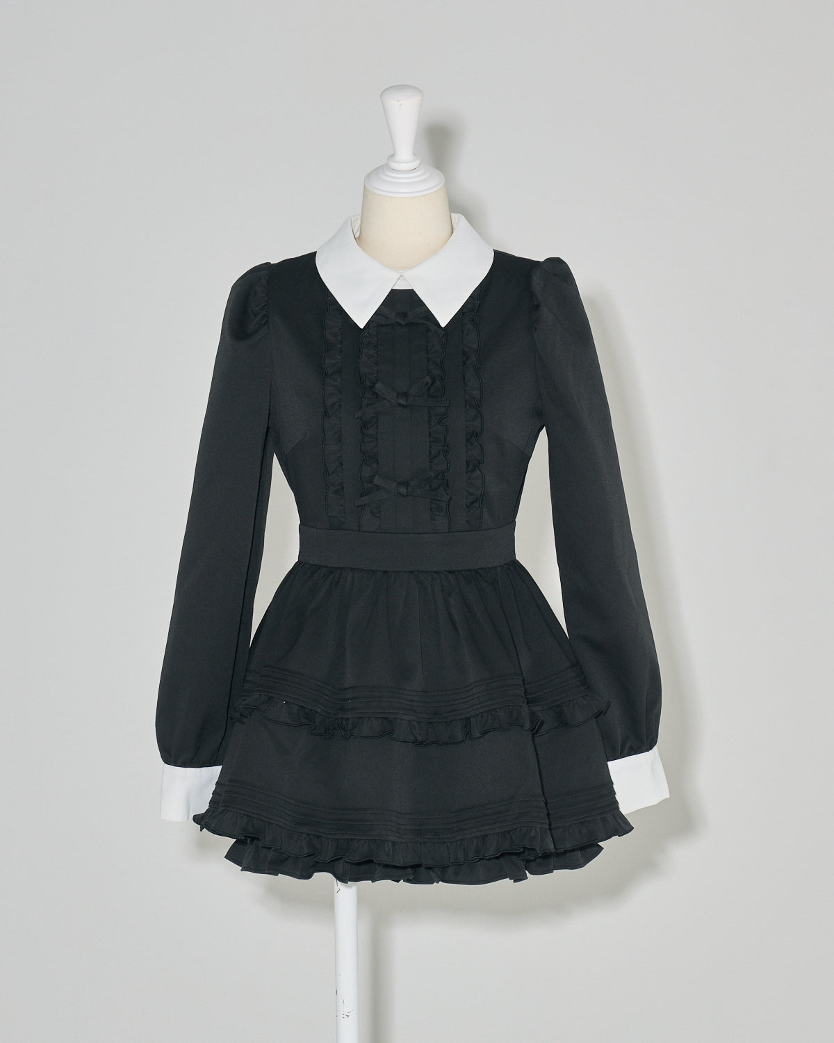 フリルリボン襟付きセットアップ – pium