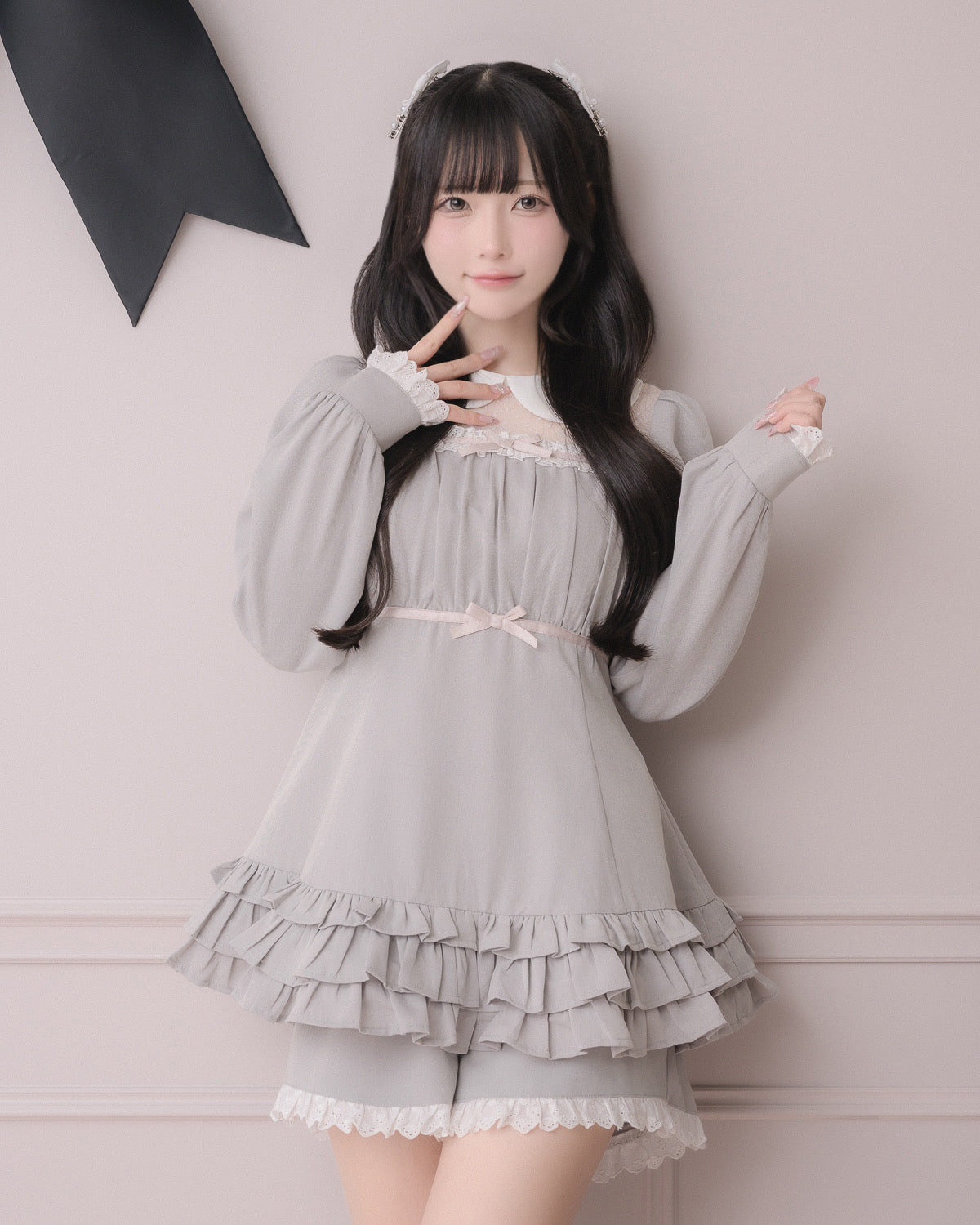 チュール切り替えティアードセットアップ – pium