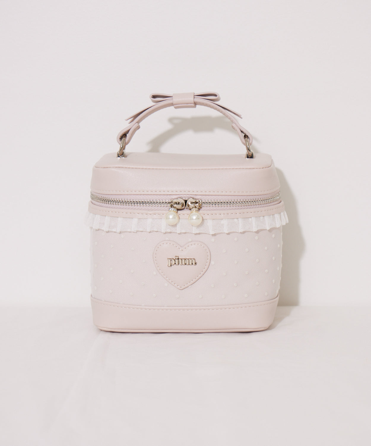 piumハートドットチュールバニティ